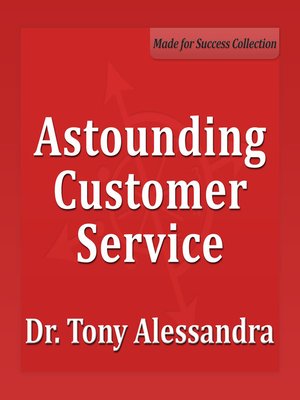 cover image of Astounding Customer Service